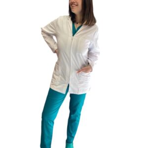 Camice bottoni zip